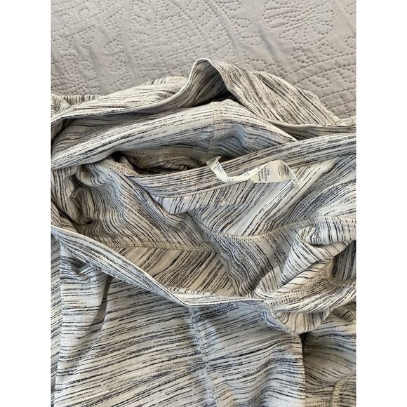 Lululemon Think Fast Hoodie Pullover 4 Space Dye Blk White Multi Silverspoon - Picture 7 of 9